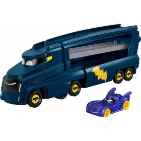 Resim Fisher-Price Batwheels Büyük Tır 34 cm HMX07 Oyuncak Araba Taşıyıcı 3+ Yaş İçin Eğlenceli Oyun 