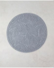 Resim Aligne Pamuklu Bukle Kilim Gri 