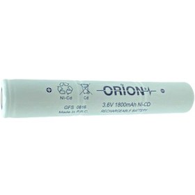 Resim Orion 1800 mAh 3.6 V SC Ni-CD Şarj Edilebilir Pil 
