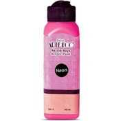 Resim Artdeco Akrilik Boya 140 ML Fosforlu Pembe 070R-930 