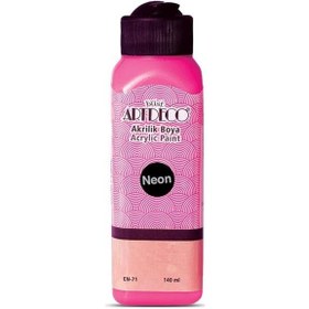 Resim Artdeco Akrilik Boya 140 ML Fosforlu Pembe 070R-930 