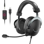 Resim Fifine Ampligame H9 Mikrofonlu 7.1 Bilgisayar Oyuncu Kulaklığı 