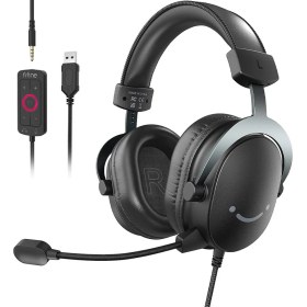 Resim Fifine Ampligame H9 Mikrofonlu 7.1 Bilgisayar Oyuncu Kulaklığı 
