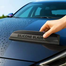 Resim Dexmon Oto Araba Araç Cam ve Kaporta Su Temizlik Silecek Çekçek Çekecek Çizmez Silikon 
