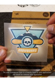 Resim Bay Etiket Hbgbdl5 Snowboard Sticker Seti 5 Parca 