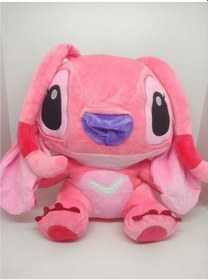 Resim Stitch Peluş Oyuncak 35 Cm Sevimli Ve Yumuşak Peluş Karakter PEMBE 