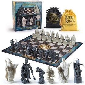 Resim Noble Collection Lord Of The Rings Satranç Seti 