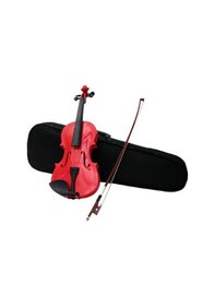 Resim Paganini 4/4 Tam Boy Kırmızı Rek Keman Set-Kılıf-Yay-Reçine Dahil 
