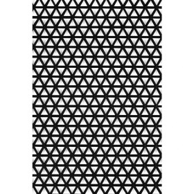Resim TBM Plastik Kaydırmaz Siyah Yıldız Paspas EN:120cm 120 x 1200 cm 