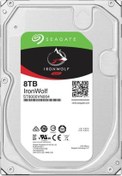 Resim 8Tb İronwolf 3,5" 7200Rpm 256Mb Rv Sensör, Sata 3, 7-24 Nas Diski Seagate