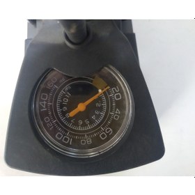 Resim Bisiklet Pompası 160 PSI Basınç Göstergeli Top İğnesi Dahil 