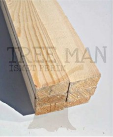 Resim TREE MAN İSMET PERİM 2.5x5x185 Cm 5 Adet Silinmis Çam Çita Kereste Taslak Tahta 