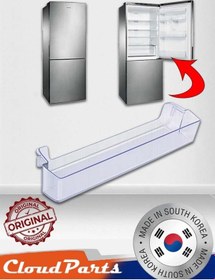 Resim Samsung Rl4323rbaww İle Uyumlu Buzdolabı Şişe Rafı 