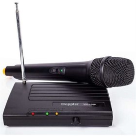 Resim Doppler Vh-100h Vhf Band Tek El Telsiz Mikrofon 