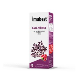 Resim İmubest Sambucus Nigra, Beta Glukan, Vitamin C & Çinko Şurup 150 ml 