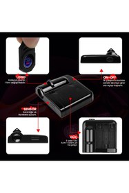 Resim Mycl Volvo 2 Adet Araçları Için Pilli Yapıştırmalı Mesafe Sensörlü Kapı Altı Led Logo / Projektör 