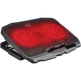 Resim Mcreative AD-RX34 X-Frame Siyah 4 Fanlı 9-17 Inç Notebook Soğutucu Stand 