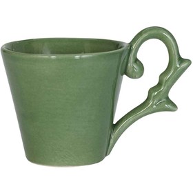 Resim Double Espresso Cup-Light Green 