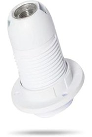 Resim Tuncel Store Şahnet E14 Beyaz Dişli Duy - Avize Duy, Abajur Duy,Masa Lambası Duy 