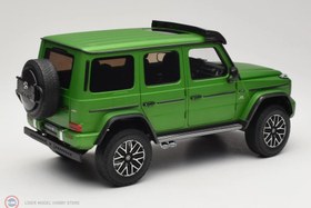 Resim 1:18 Almost Real 2023 Mercedes Benz G Class G63 AMG W463 Hell Magno Green 