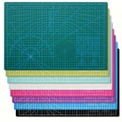 Resim XIEHAIGE A3 Kendini Onaran Kesme Matı 45.72cm x 30.48cm Çift Taraflı, Izgara İşaretli PVC El Sanatları Matı Dikiş, DIY Projeleri, Kapitone, Sanat İçin - Dayanıklı, Kaymaz - Yetişkinler ve Gençler İçin İdeal 14+ 