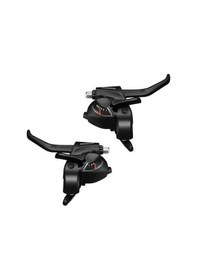 Resim Shımano St-ef41 Vites Fren Kolları 3x7v Siyah 