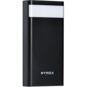 Resim Syrox 30.000 Mah LED Işıklı Powerbank Yedek Batarya Hızlı Şarj 