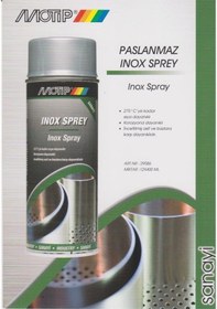 Resim Motip Paslanmaz Inox Sprey Boya 400Ml 