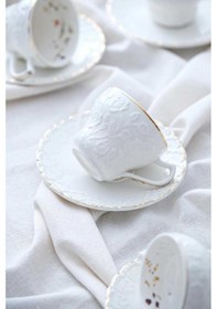 Resim Acar Elsa 6'lı Kahve Fincan Takımı Syt-05713/12 