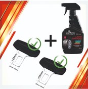 Resim Araç Oto Kemer Başlığı 2 Adet + Lastik Parlatıcı Temizleyici 1 Adet 