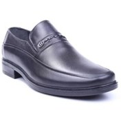 Resim Red Walker 2030 Erkek Hakiki Deri Siyah Bağcıksız Klasik Ayakkabı Siyah|42 