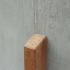 Resim Berlin Ahşap Ayaklı Beton Saksı M Gri 