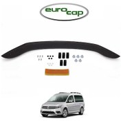 Resim Eurocap Vw Caddy Ön Kaput Maskesi Koruma Rüzgarlığı Deflektör 3M N11.6901 