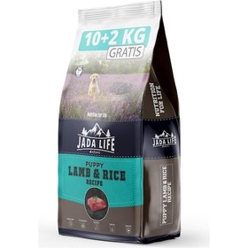 Resim Jadawa Jada Life Kuzu Etli ve Pirinçli Yavru Köpek Maması 12 KG 