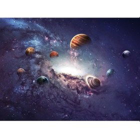 Resim Uzay Canvas Tablo 50x70 