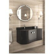 Resim Verso 100 Cm Banyo Dolabı-Anrasit 