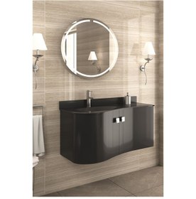 Resim Verso 100 Cm Banyo Dolabı-Anrasit 
