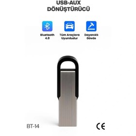 Resim Epilons Araç Teyp Bluetooth Çevirici Usb Dönüştürücü 