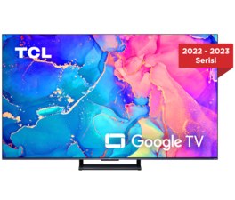 Resim TCL 55C735 55" QLED 4K UHD 144HZ HDR10 UYDU ALICILI SMART GOOGLE TV 2 YIL TCL TR GARANTİLİ - ÜCRETSİZ KARGO VE KURULUM