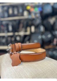 Resim Trg Polo Taba Hakiki Deri Erkek Kemeri 