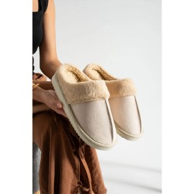 Resim Nmoda Kadın Ev Terliği Asla Ses Yapmaz Hafif Taban Sıcak Şık Tasarım 