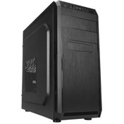 Resim Everest 318B 300W Peak Siyah Metal Panel ATX Mid-T PC Kasası 