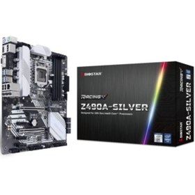 Resim Biostar Racing Z490a-silver Ddr4 4400+s+gl Lga1200 