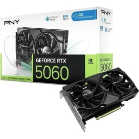 Resim Pny RTX5060 Oc Siyah Ekran Kartı (VCG50608DFXPB1-O) 