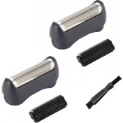 Resim Luminnaly Braun Series 110, 120, 130, 140, 150 Elektrikli Tıraş Başlığı Tıraş Ağ Izgarası Için 11B Tıraş Makinesi Folyo Kesici Yedek Parçası (Yurt Dışından) 