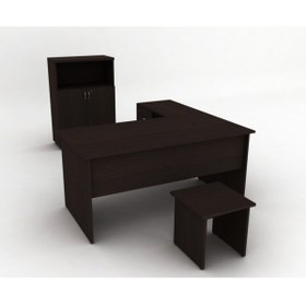 Resim VENA Nil Çalışma Ofis Masa Dolaplı Takım Venge (MASA SEHPA DOLAP KESON 3 ÇEKMECELİ) 