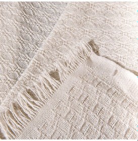 Resim Soft Bety Koltuk Örtüsü - Ekru - 130x170 Cm Çok Renkli 