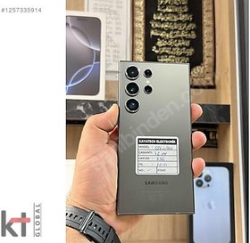 Resim Samsung S24 Ultra İkinci El YD | 256 GB | Siyah 