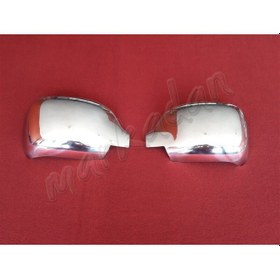 Resim Db Chrome Renault Kangoo Krom Ayna Kapağı 2002-2007 2 Parça P.çel 