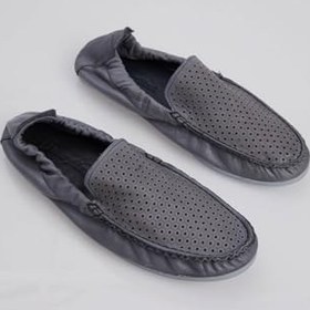 Resim Tonny Black Arkası Lastikli Hakiki Deri Loafer, TBV05 